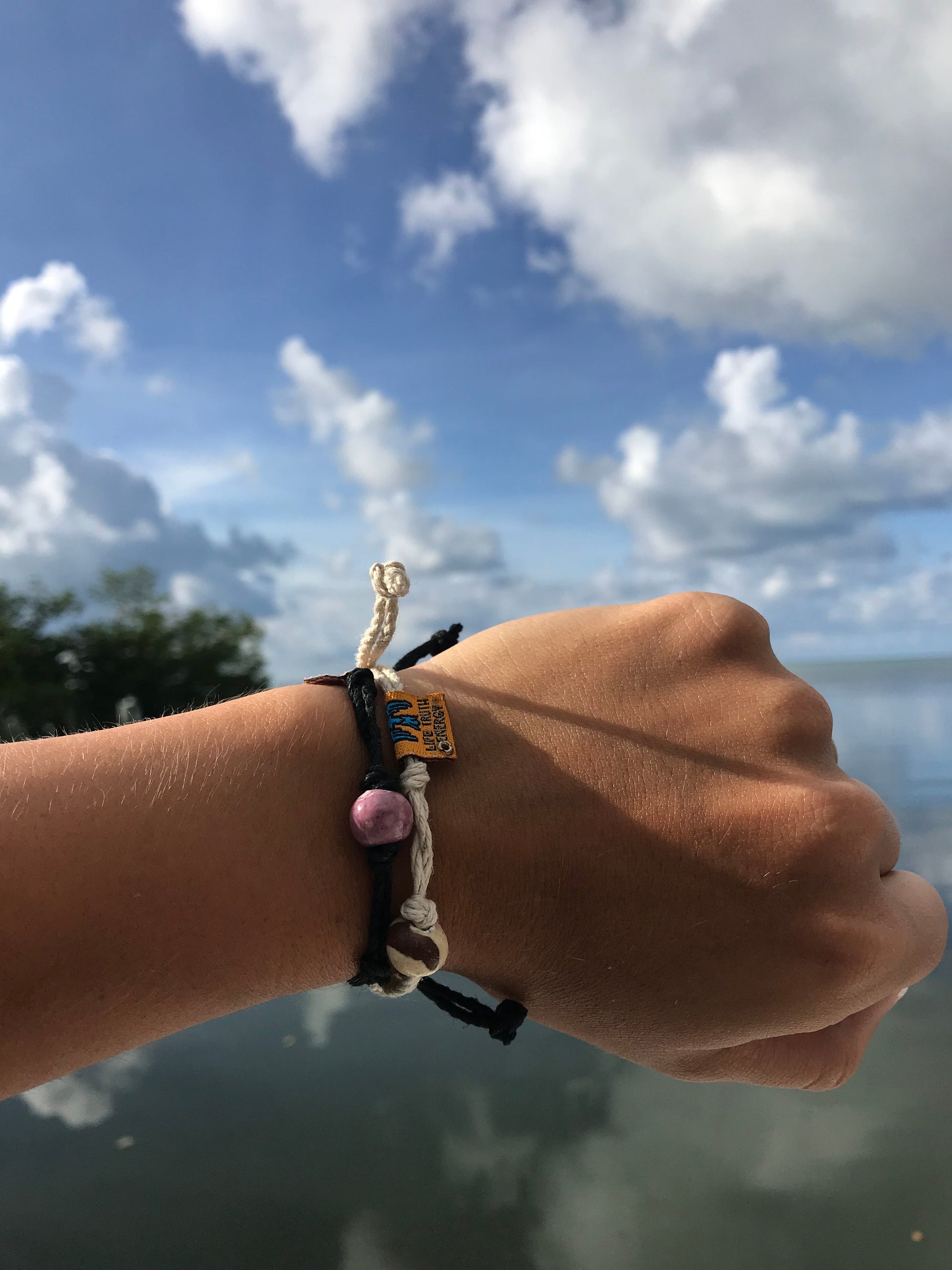 Delray Beach Florida Sand Bead Bracelet by Earth Bands — view 4