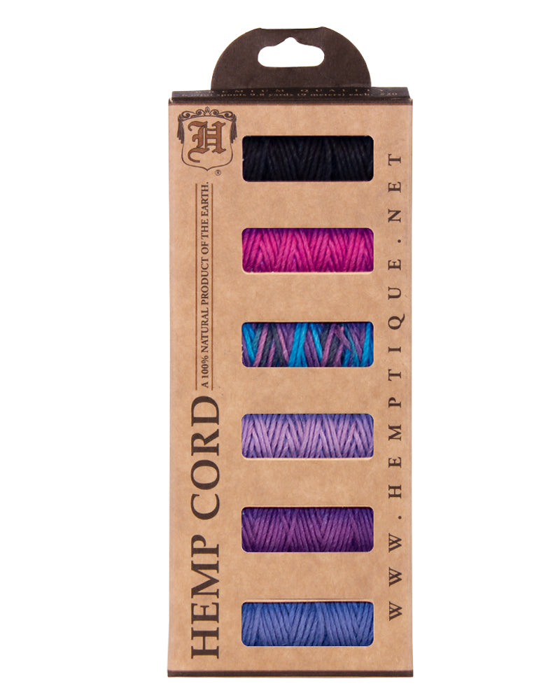 #20 Hemp Cord 6-Pack Mini Spools