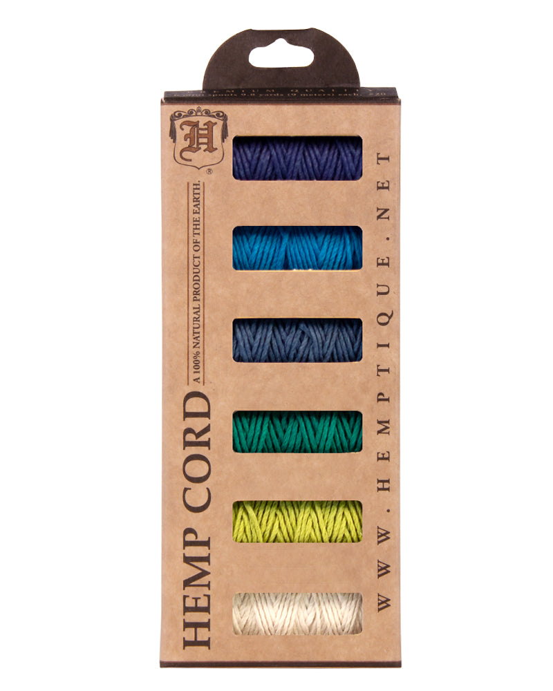 #20 Hemp Cord 6-Pack Mini Spools