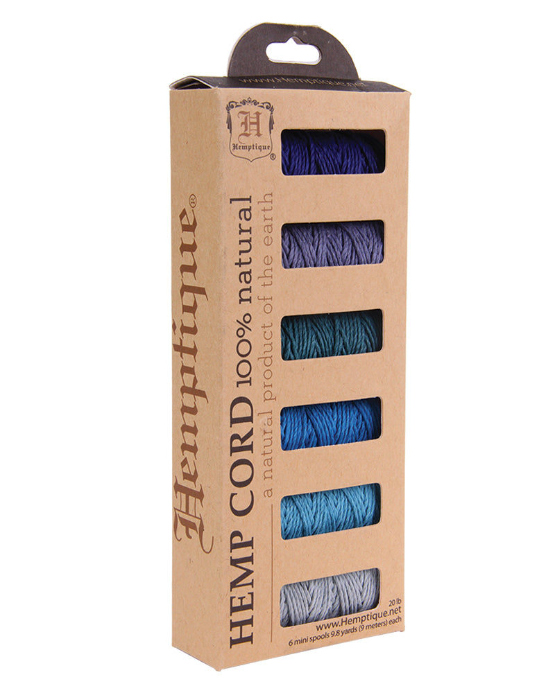 #20 Hemp Cord 6-Pack Mini Spools