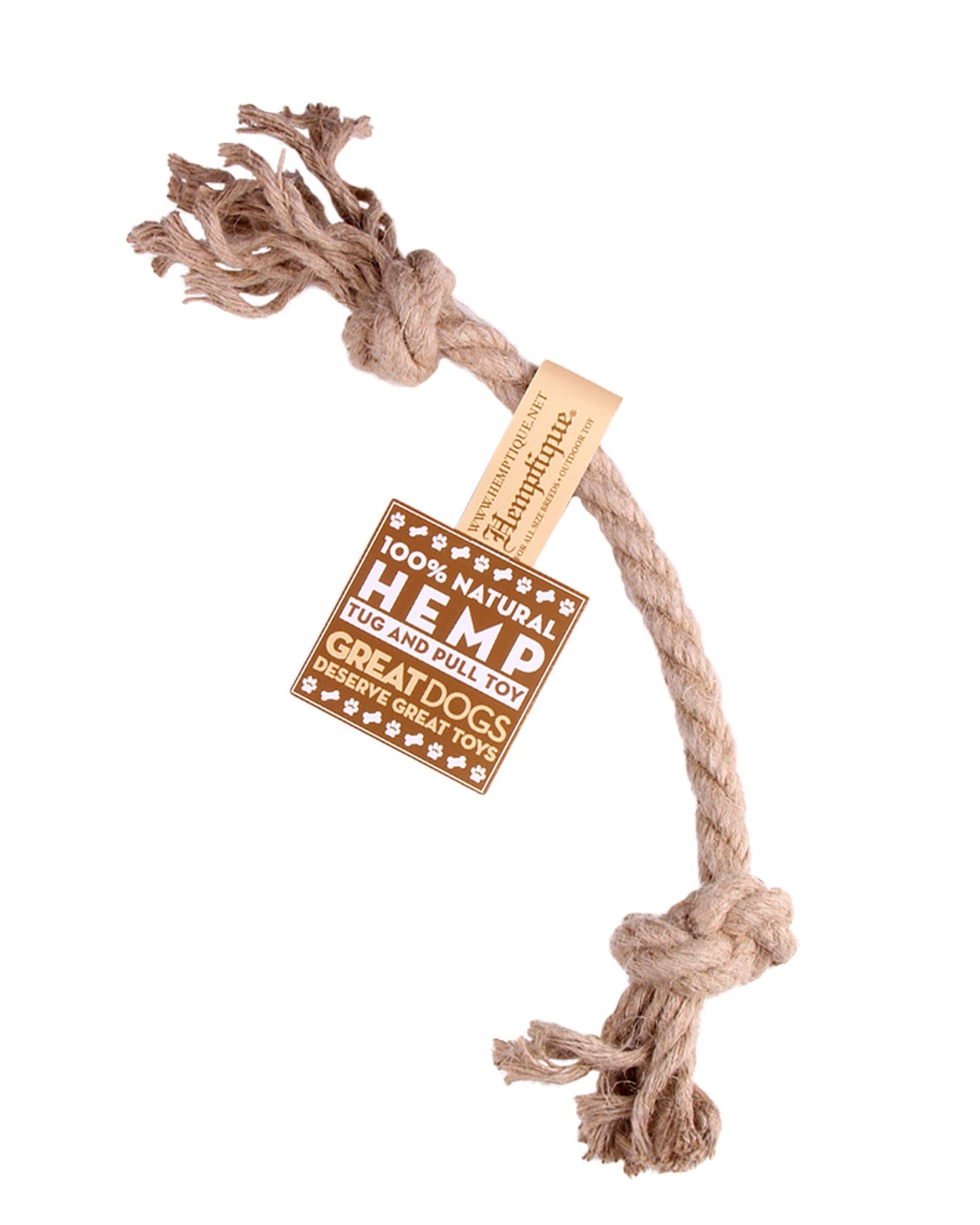 12mm Hemp Rope Tug & Pull Dog Toy