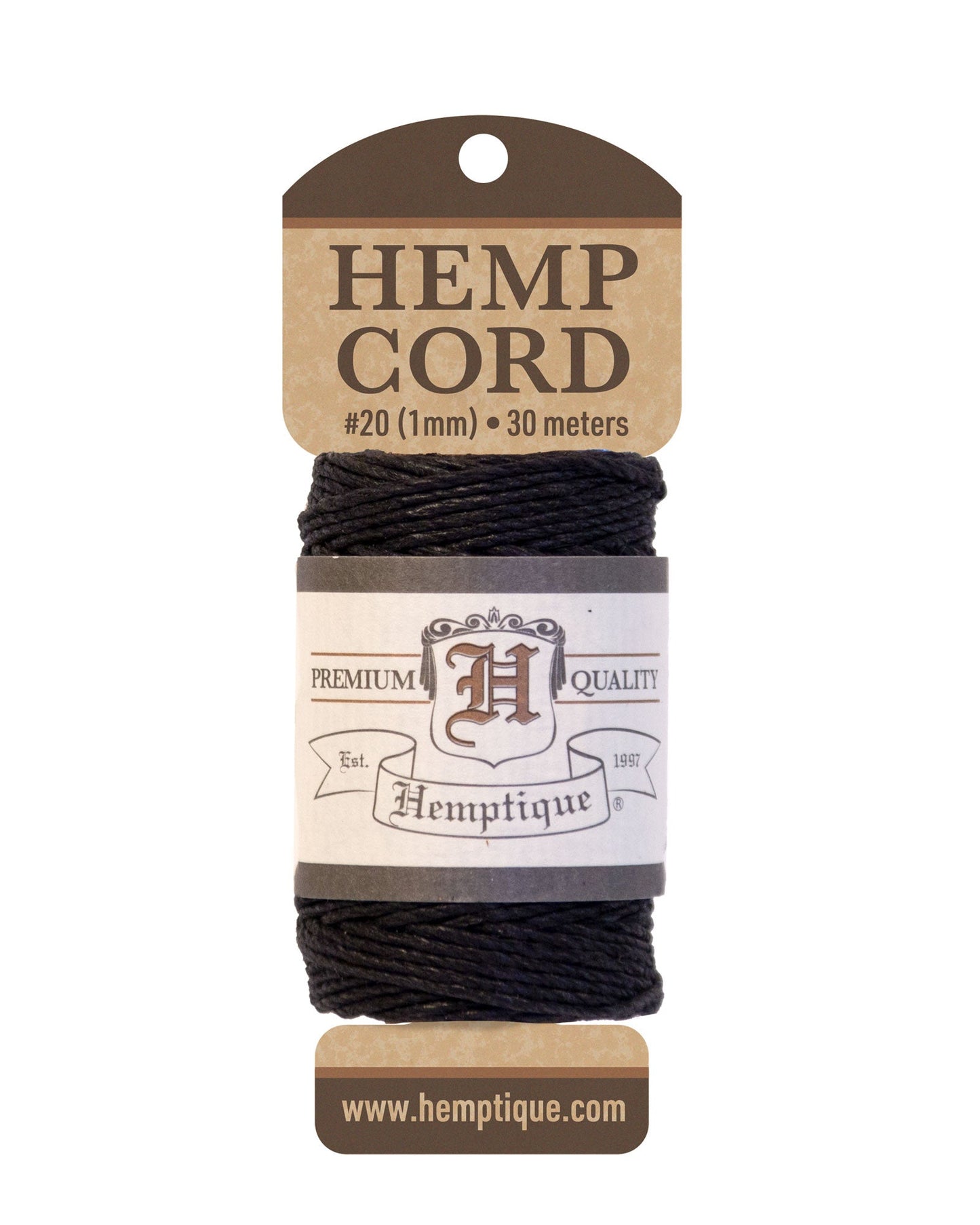 Hemp Cord 30 Meter Mini Spools