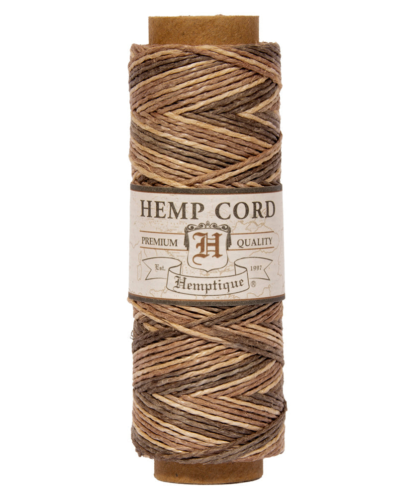 #10 (0.5mm) Variegated Hemp Cord Spools