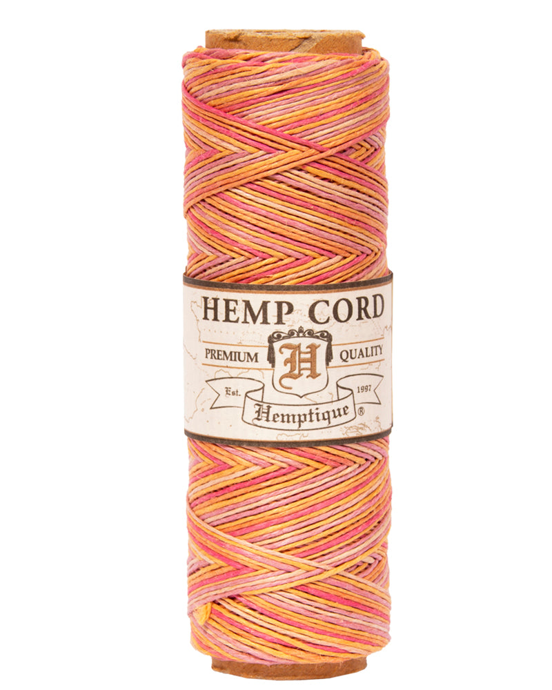 #10 (0.5mm) Variegated Hemp Cord Spools