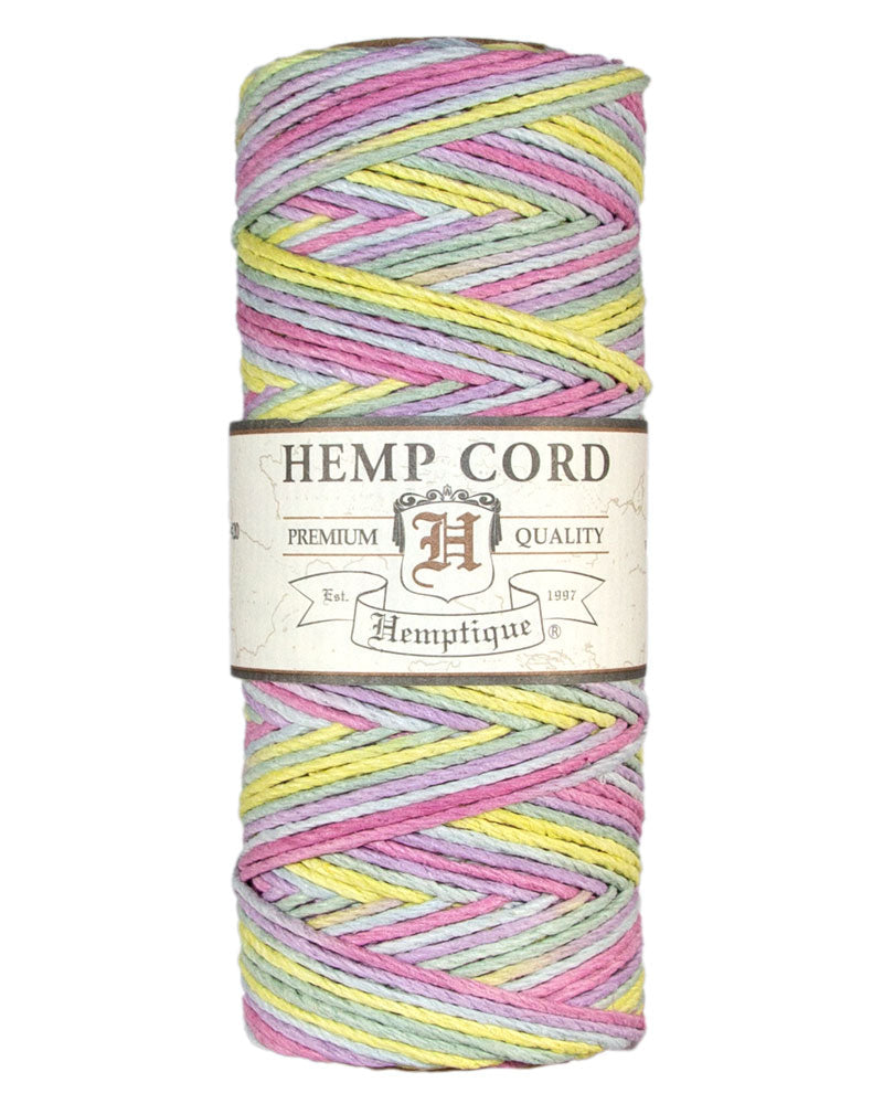 #20 (1mm) Variegated Hemp Cord Spools