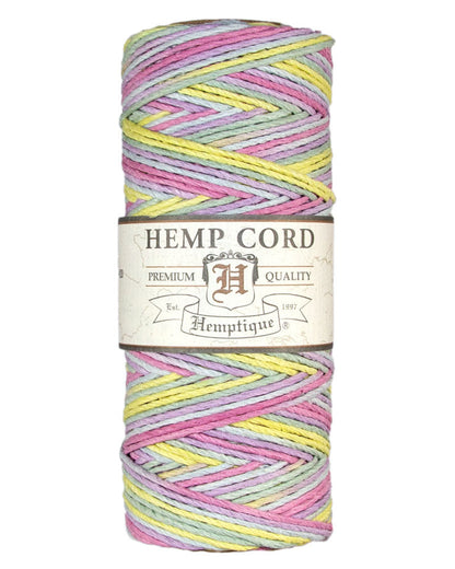 #20 (1mm) Variegated Hemp Cord Spools