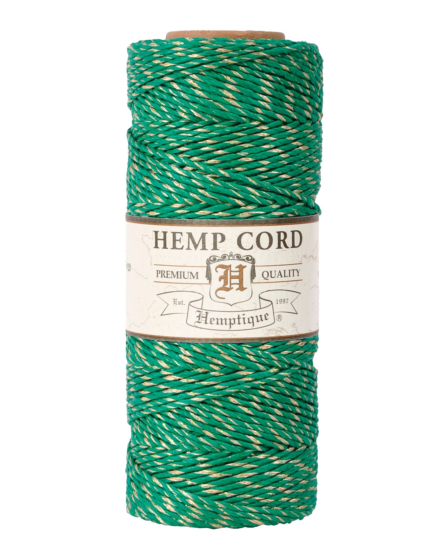 #20 (1mm) Hemp Cord Metallic Spools