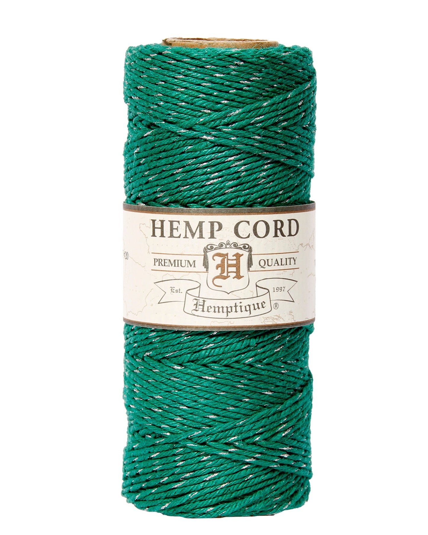 #20 (1mm) Hemp Cord Metallic Spools