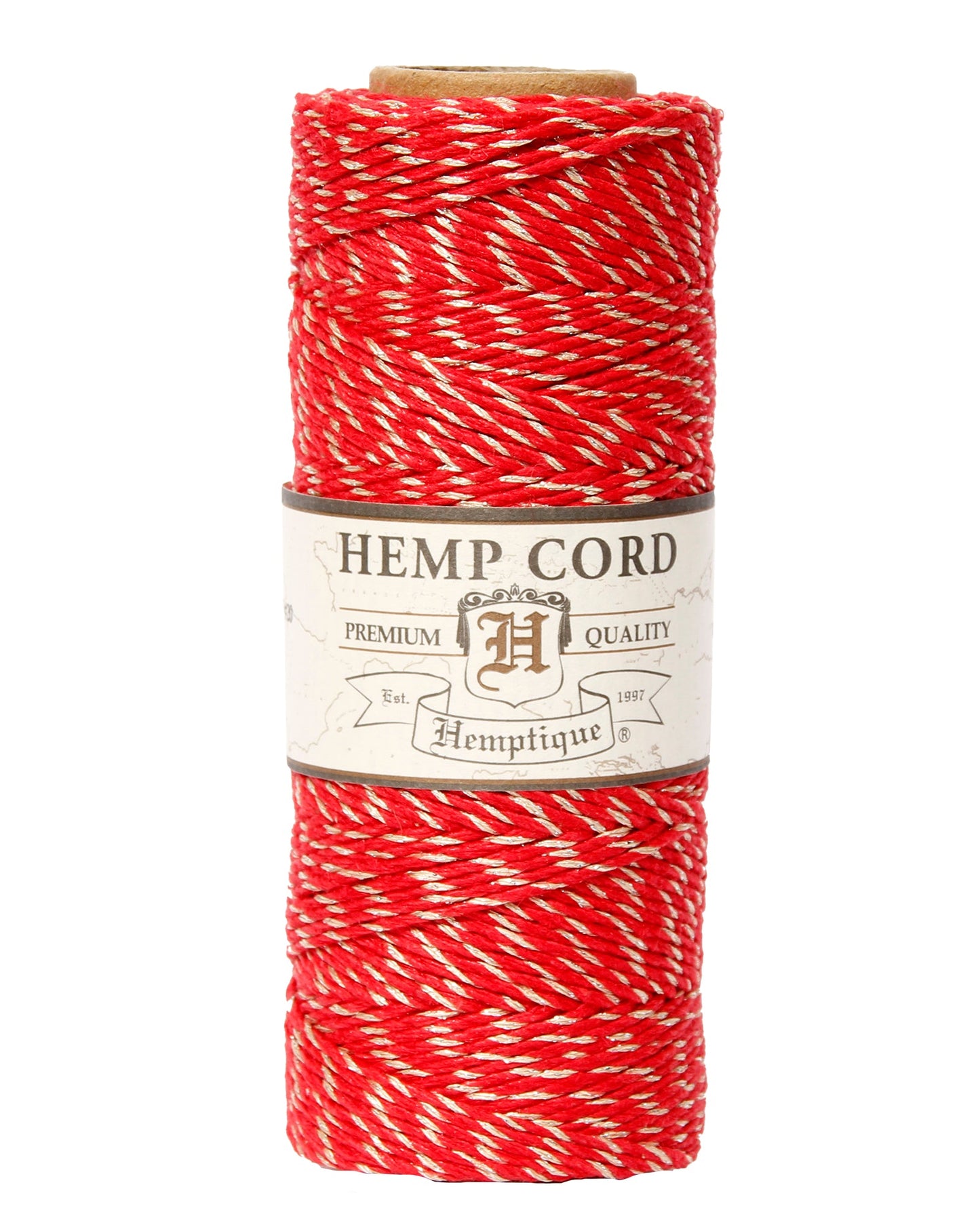 #20 (1mm) Hemp Cord Metallic Spools