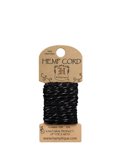 #20 (1mm) Hemp Cord Mini-Cards