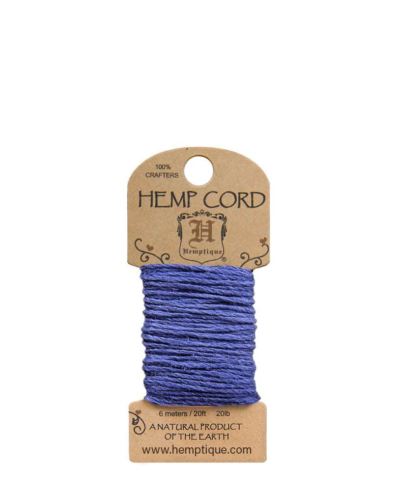 #20 (1mm) Hemp Cord Mini-Cards