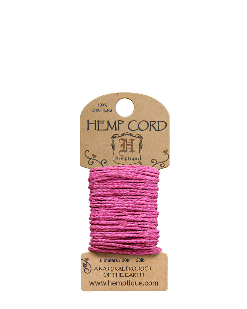 #20 (1mm) Hemp Cord Mini-Cards