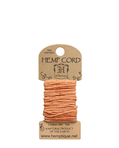 #20 (1mm) Hemp Cord Mini-Cards