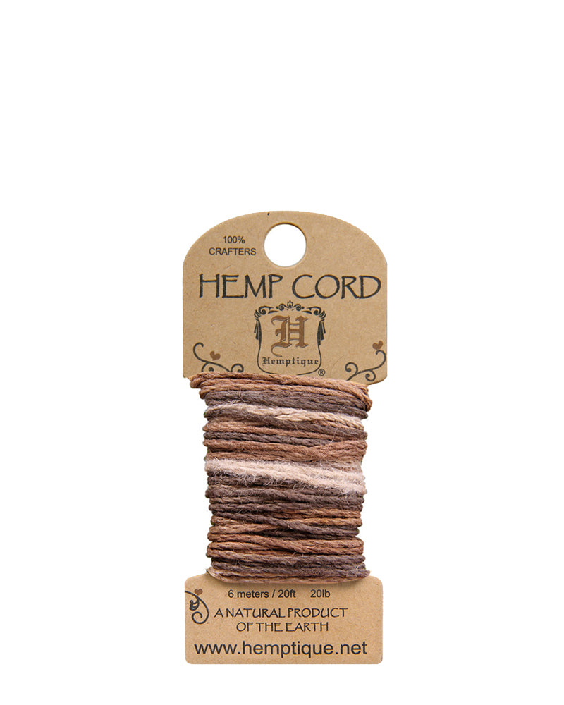 #20 (1mm) Hemp Cord Mini-Cards