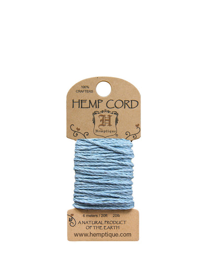 #20 (1mm) Hemp Cord Mini-Cards