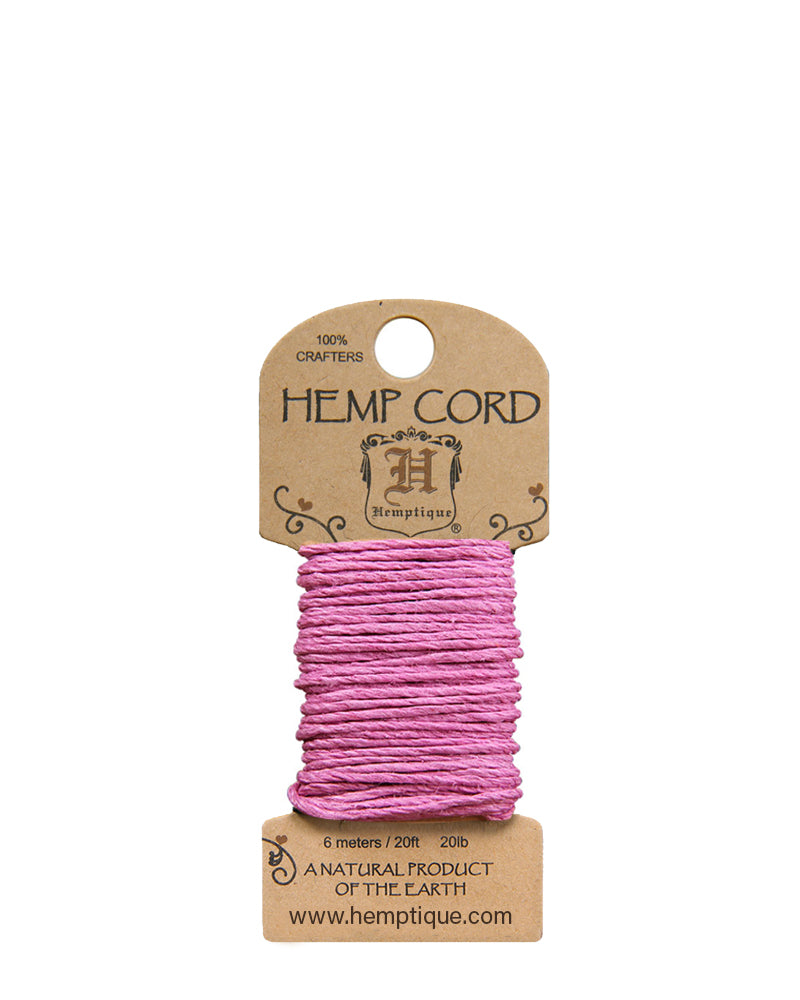 #20 (1mm) Hemp Cord Mini-Cards