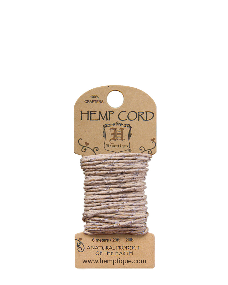 #20 (1mm) Hemp Cord Mini-Cards