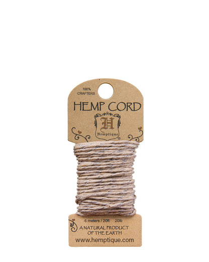 #20 (1mm) Hemp Cord Mini-Cards