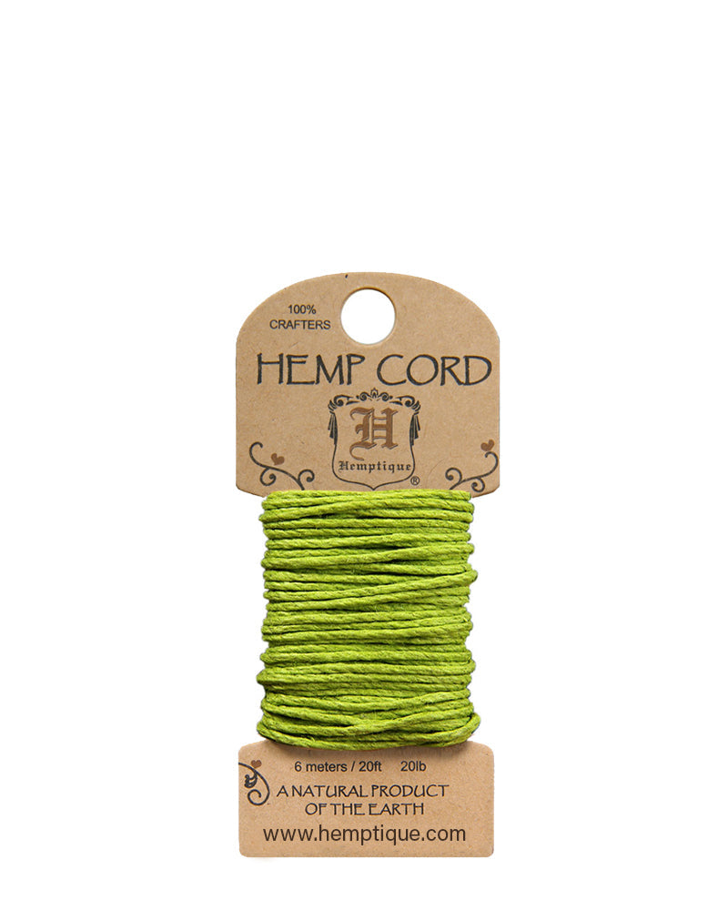 #20 (1mm) Hemp Cord Mini-Cards