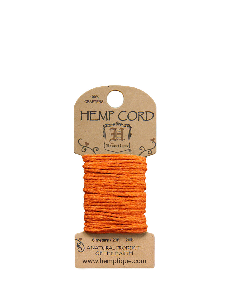 #20 (1mm) Hemp Cord Mini-Cards