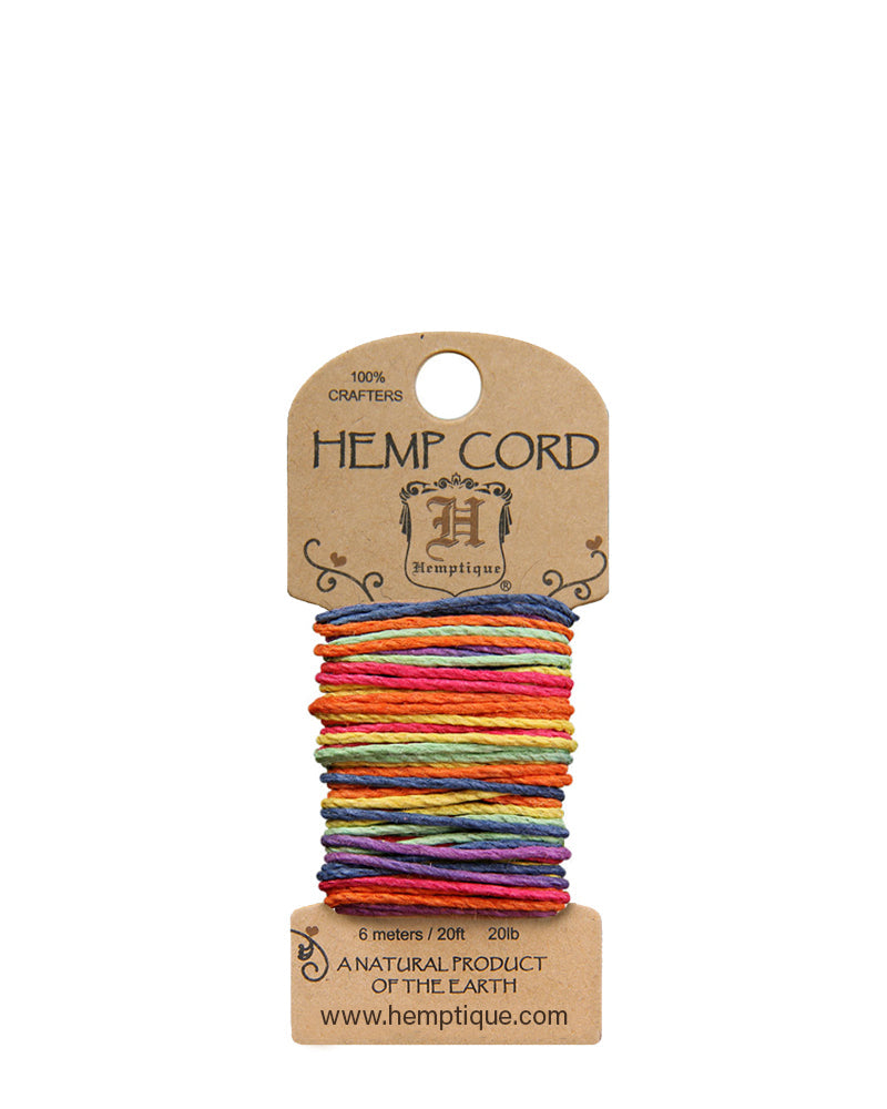 #20 (1mm) Hemp Cord Mini-Cards