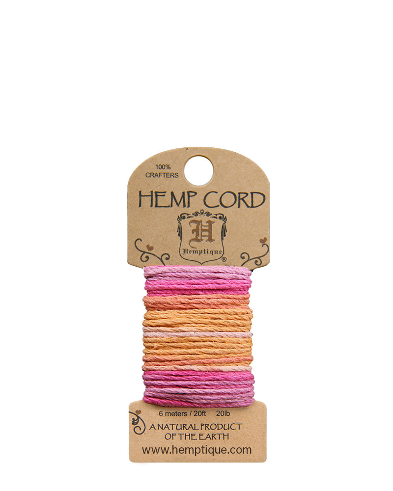 #20 (1mm) Hemp Cord Mini-Cards