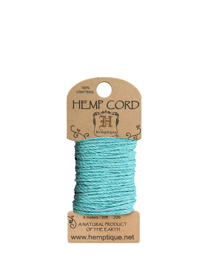 #20 (1mm) Hemp Cord Mini-Cards