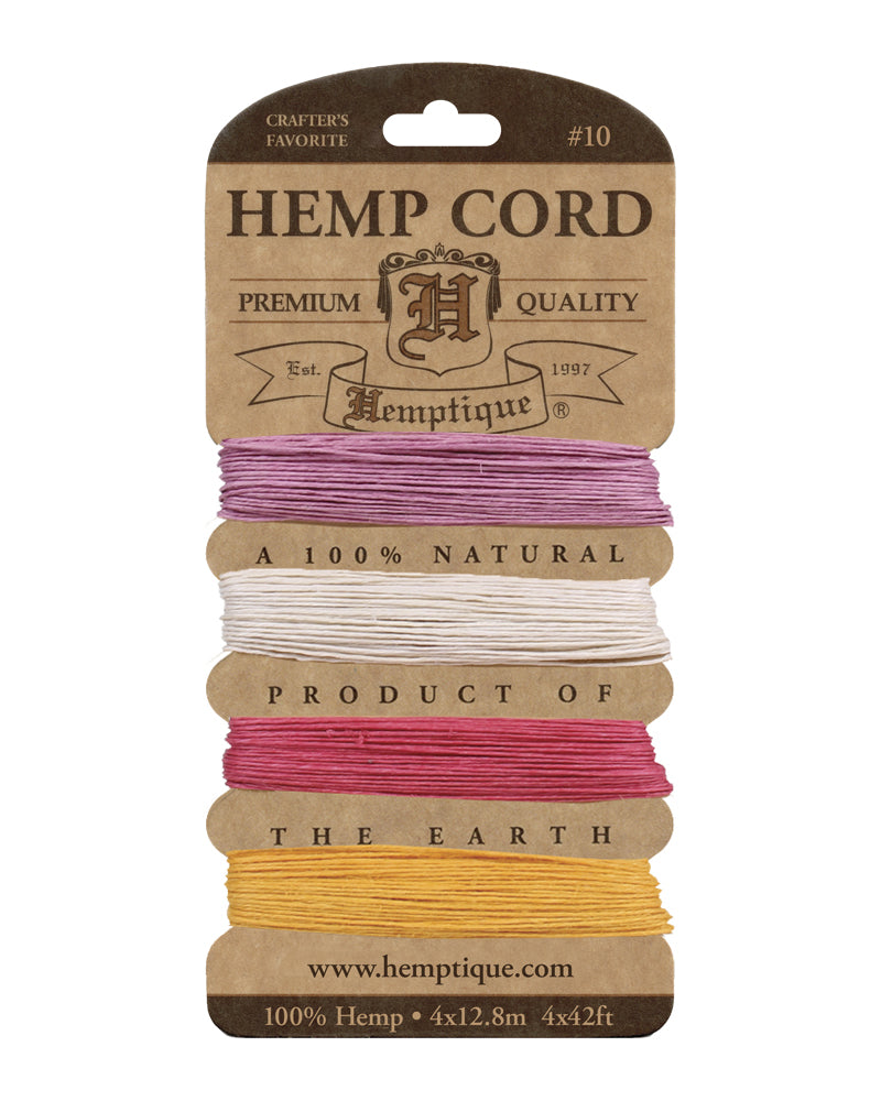 #10 (0.5mm) Hemp Cord Cards