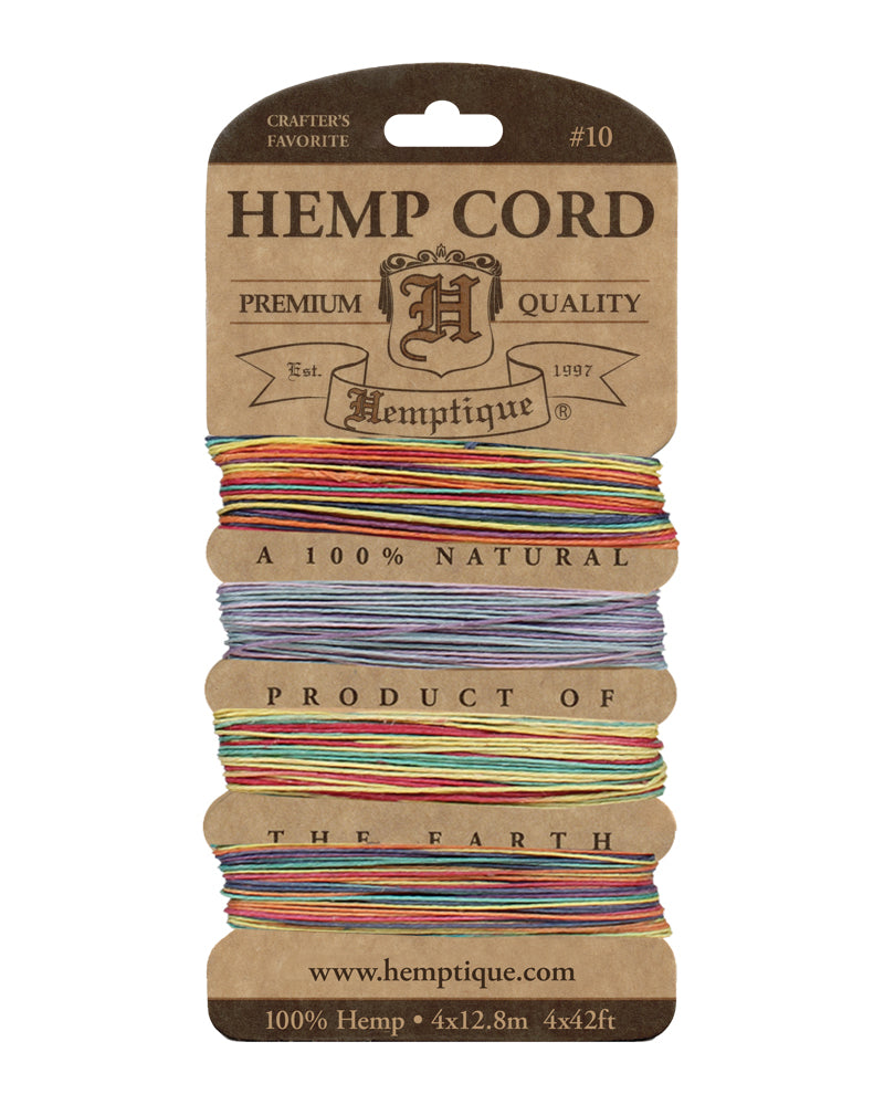 #10 (0.5mm) Hemp Cord Cards