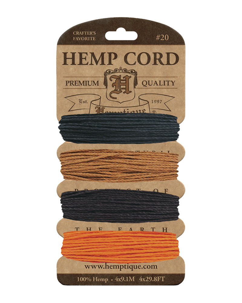 #20 (1mm) Hemp Cord Cards