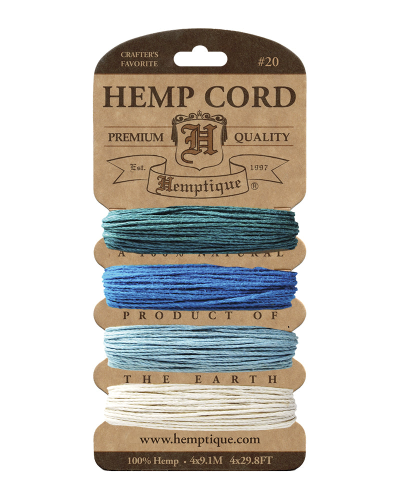 #20 (1mm) Hemp Cord Cards