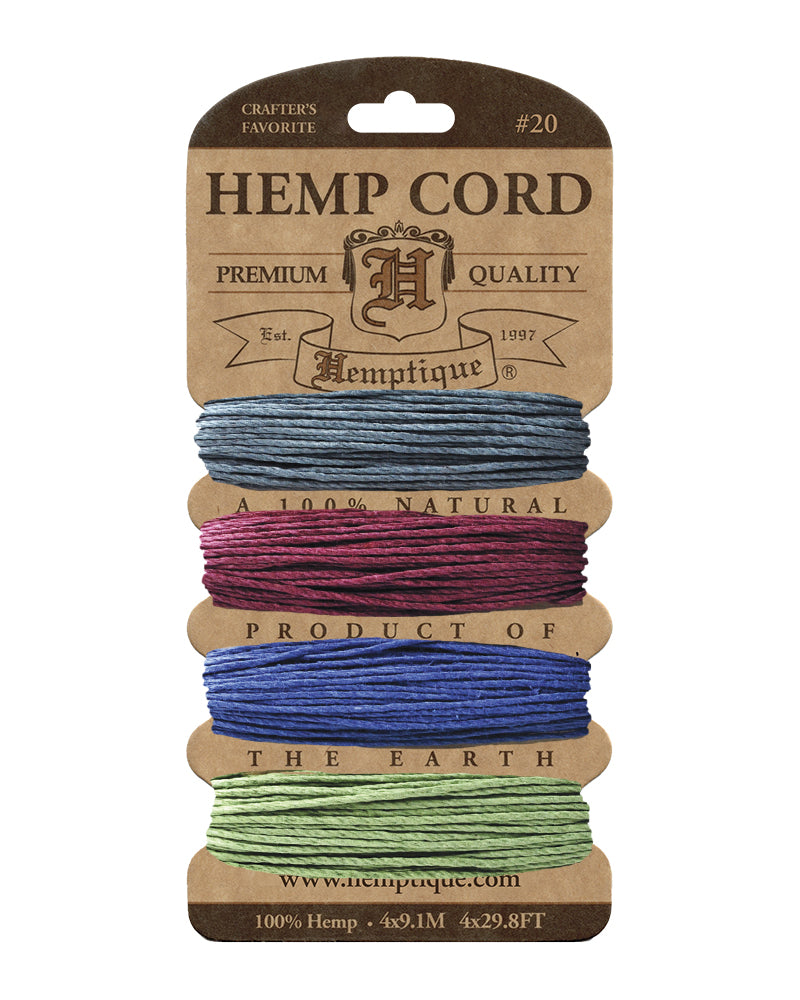 #20 (1mm) Hemp Cord Cards