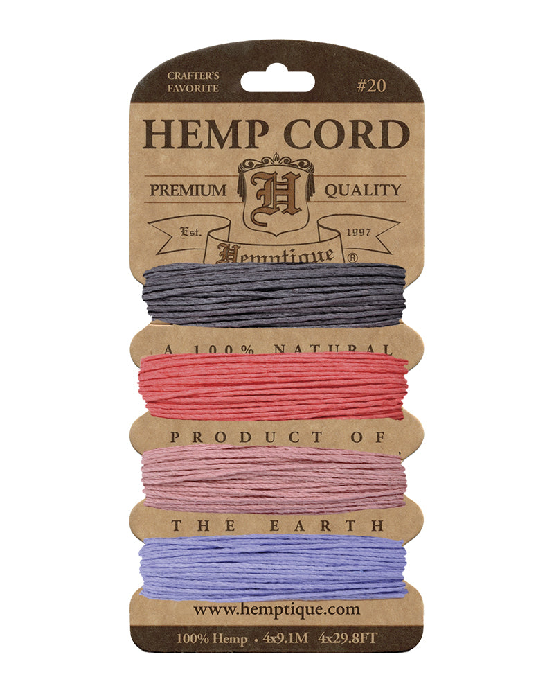 #20 (1mm) Hemp Cord Cards