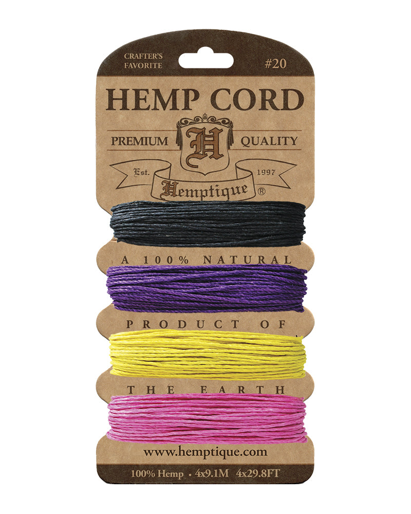 #20 (1mm) Hemp Cord Cards