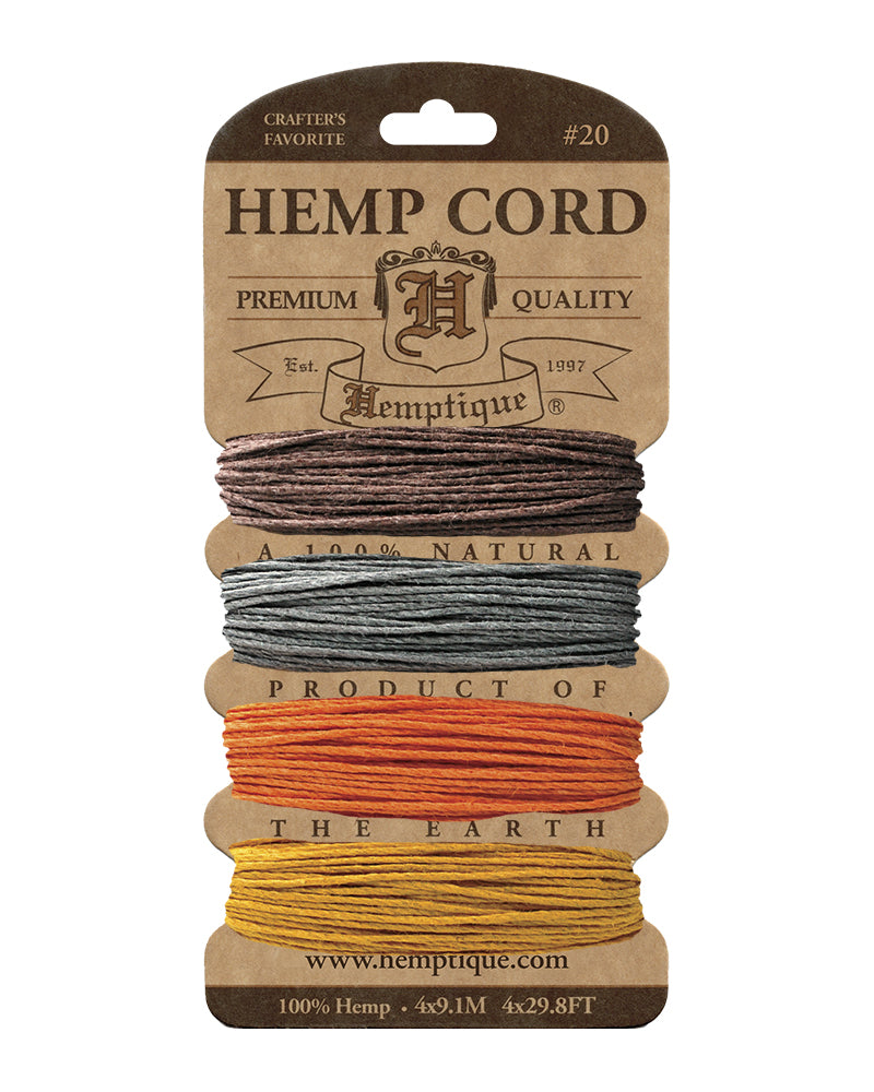 #20 (1mm) Hemp Cord Cards