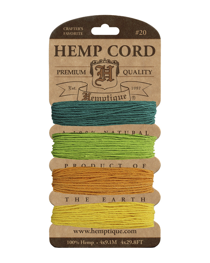 #20 (1mm) Hemp Cord Cards