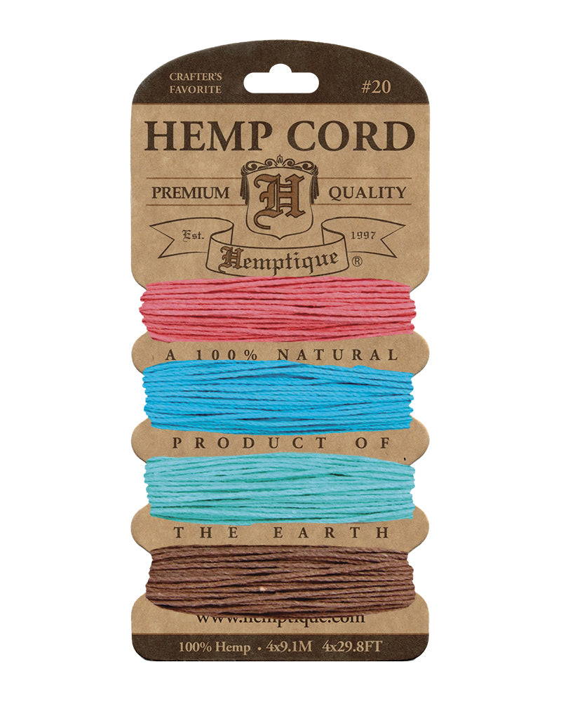 #20 (1mm) Hemp Cord Cards