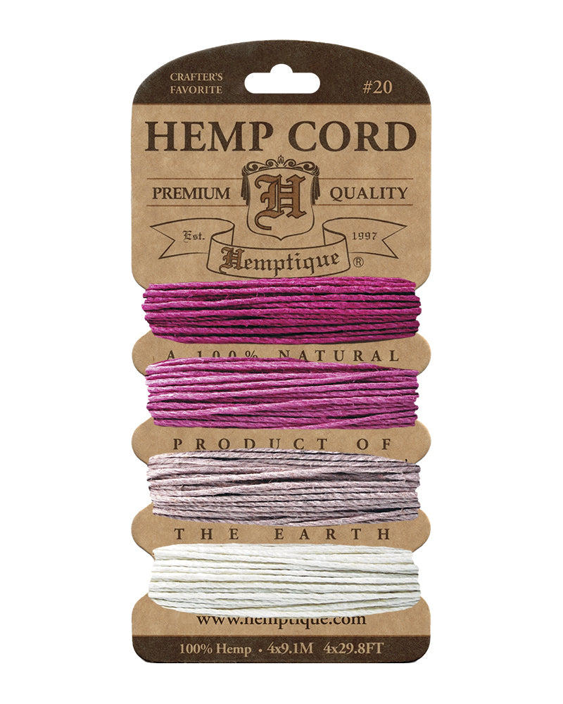 #20 (1mm) Hemp Cord Cards