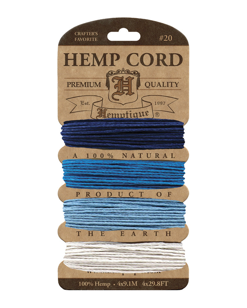 #20 (1mm) Hemp Cord Cards