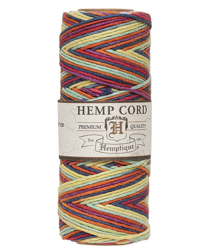 #20 (1mm) Variegated Hemp Cord Spools