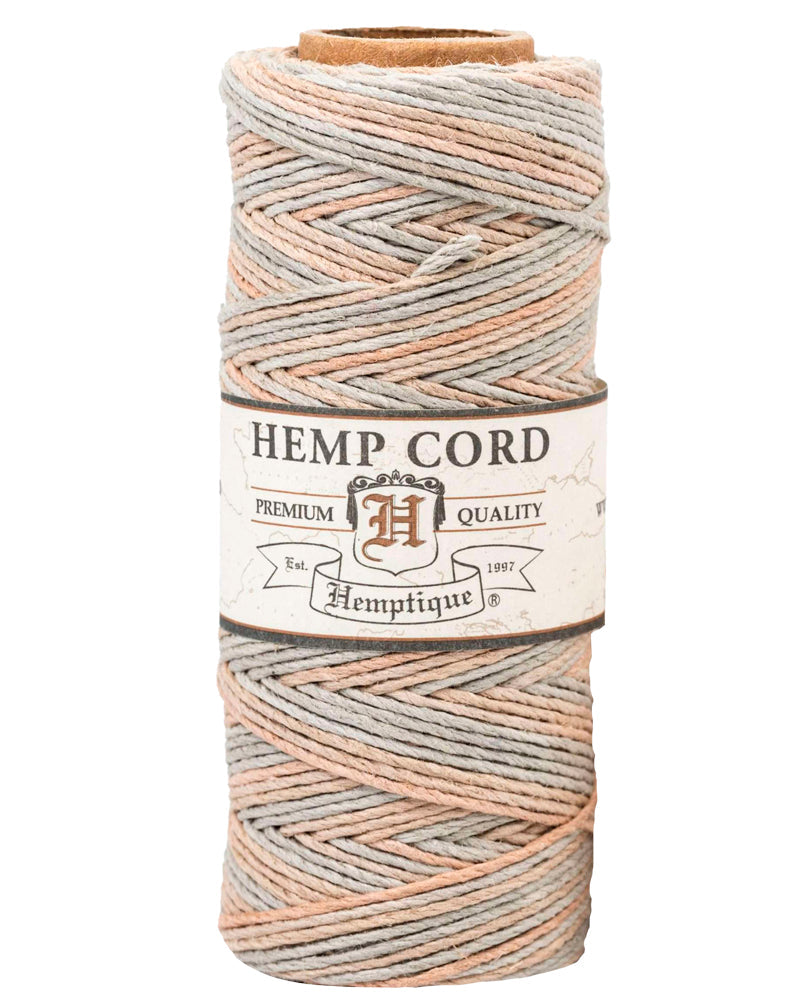#20 (1mm) Variegated Hemp Cord Spools