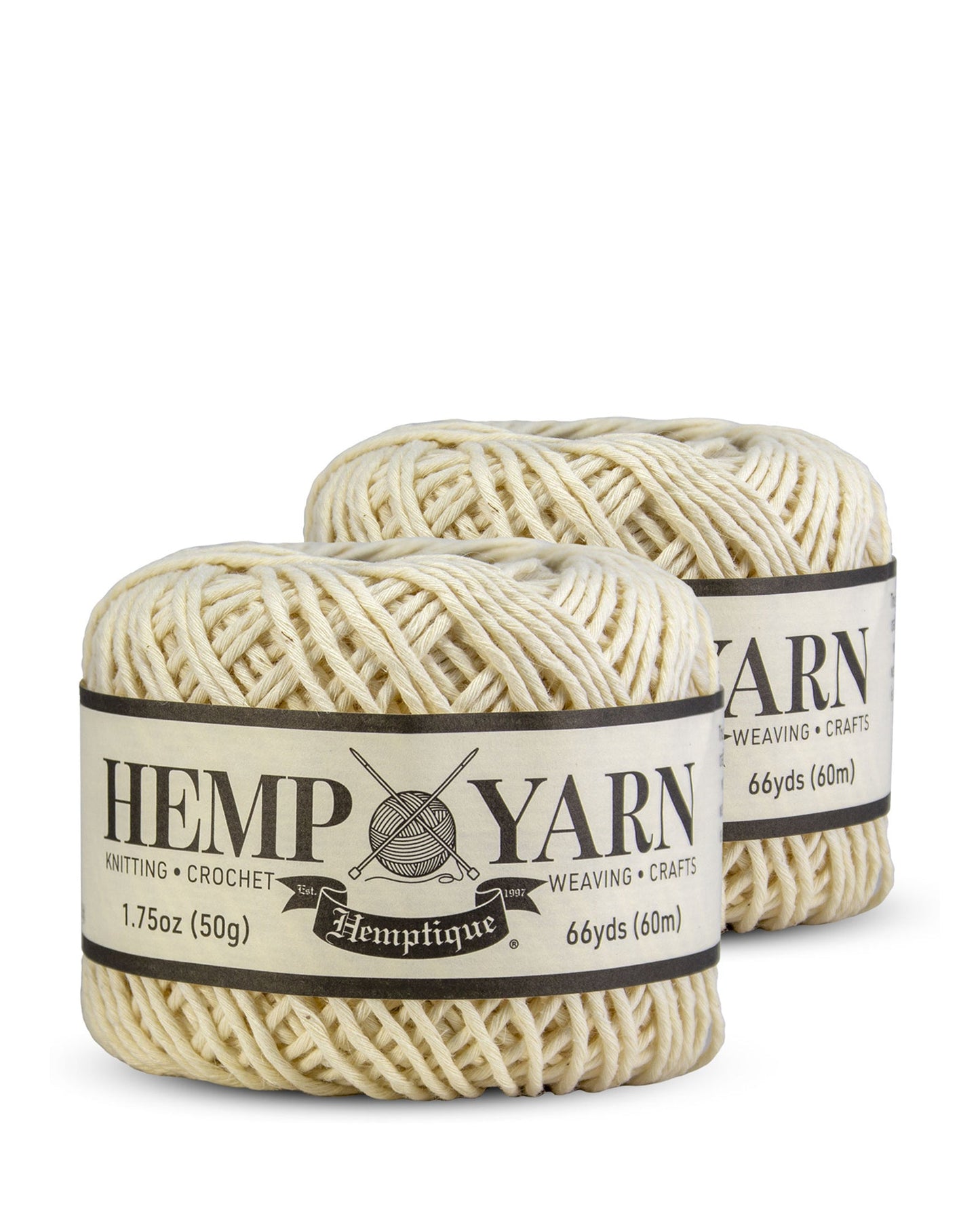 2-pack Hemp Yarn