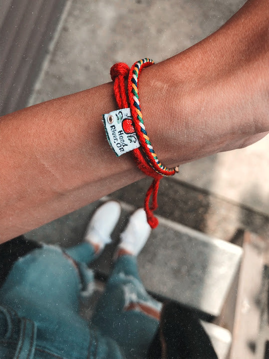 Hood River, Oregon Sand Bead Bracelet by Earth Bands — view 2