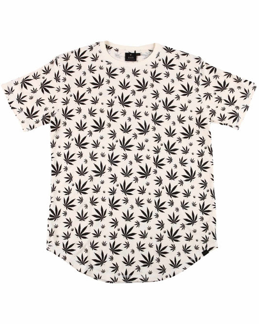 HEMP LEAF SCOOP T-SHIRT ARMOR