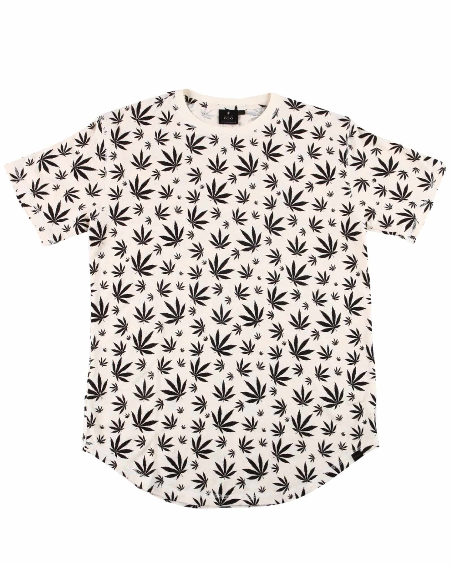 HEMP LEAF SCOOP T-SHIRT ARMOR