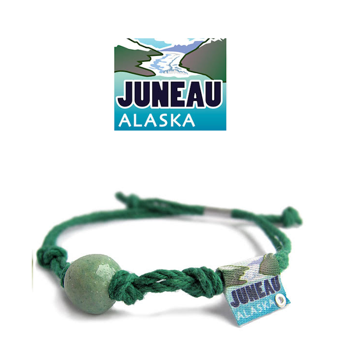 Juneau Alaska Sand Bead Bracelet by Earth Bands