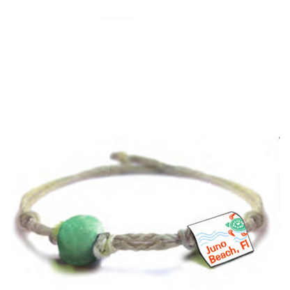 Juno Beach Florida Sand Bead Bracelet by Earth Bands — view 5