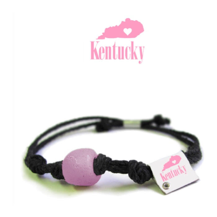 Kentucky Pink Sand Bead Bracelet by Earth Bands