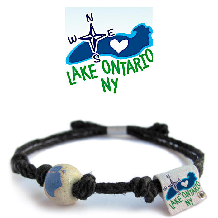 Lake Ontario Sand Bead Bracelet by Earth Bands