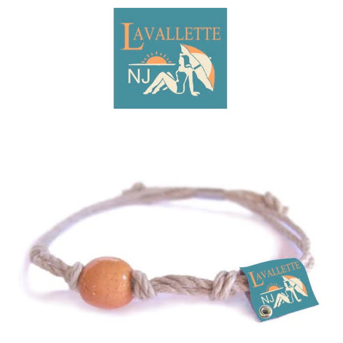 Lavallette, New Jersey Sand Bead Bracelet by Earth Bands